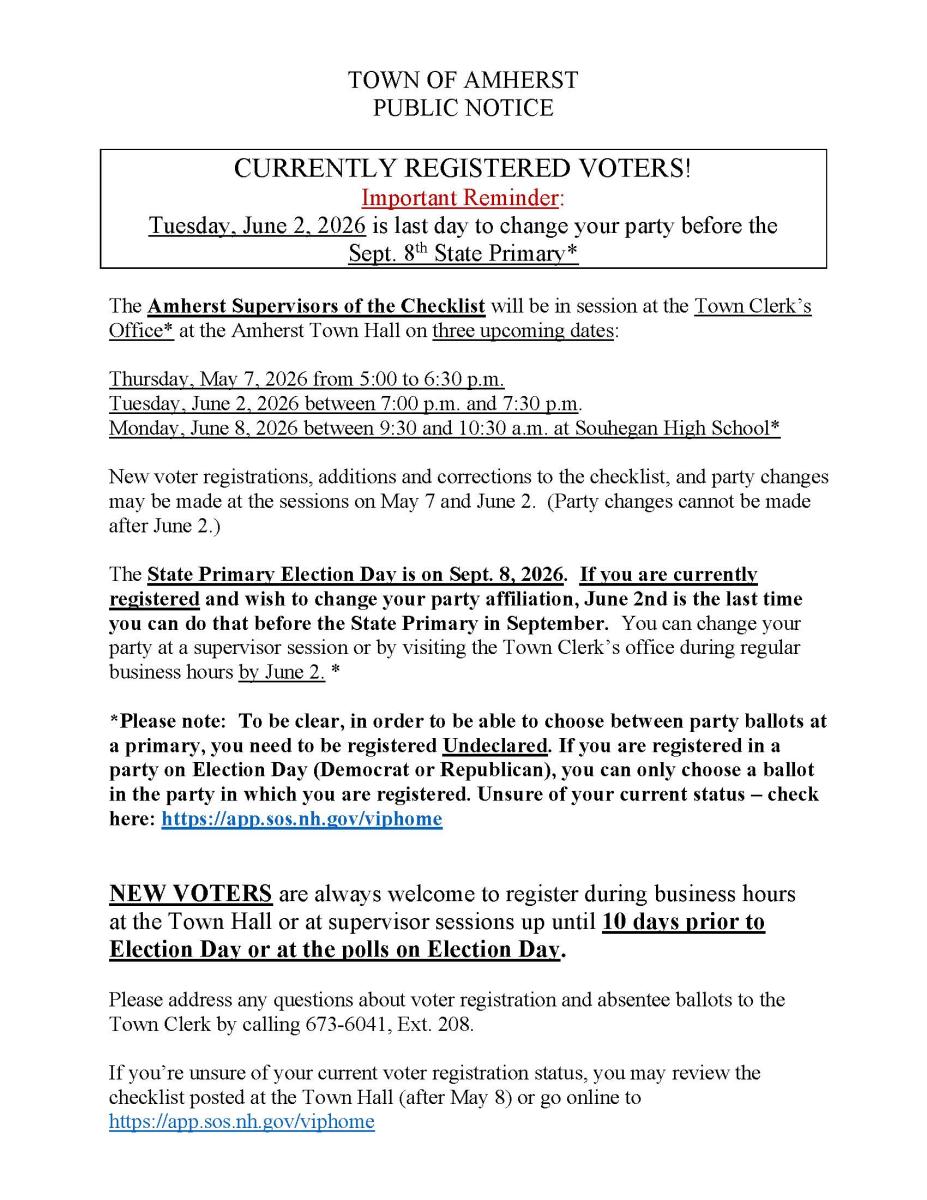 Public Notice SOTC- June 2, 2026