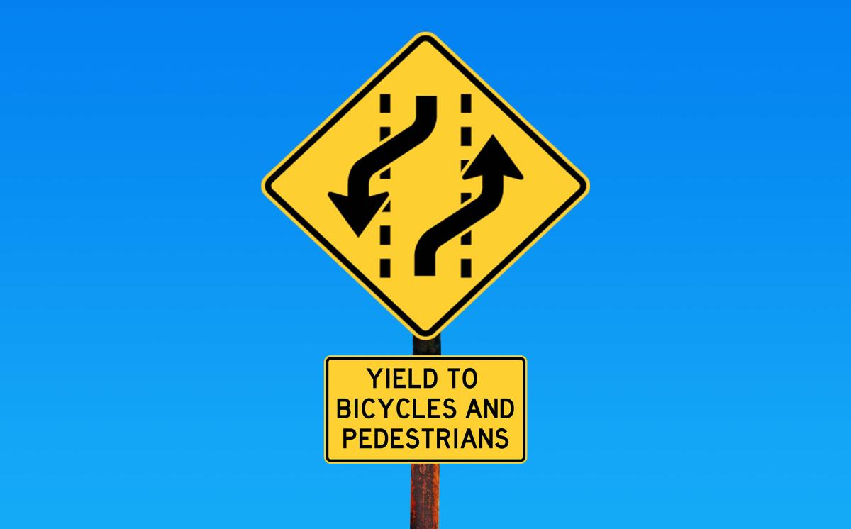 An Edge Lane road sign