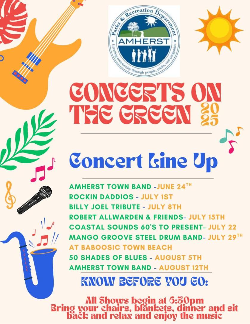 2025 Concerts on the Green