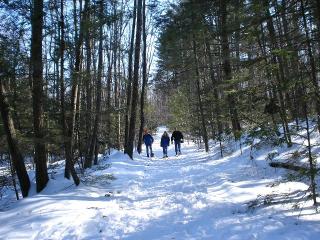 Snowshoeing at PMEC