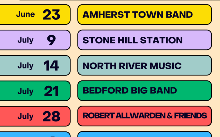 summer concert series poster