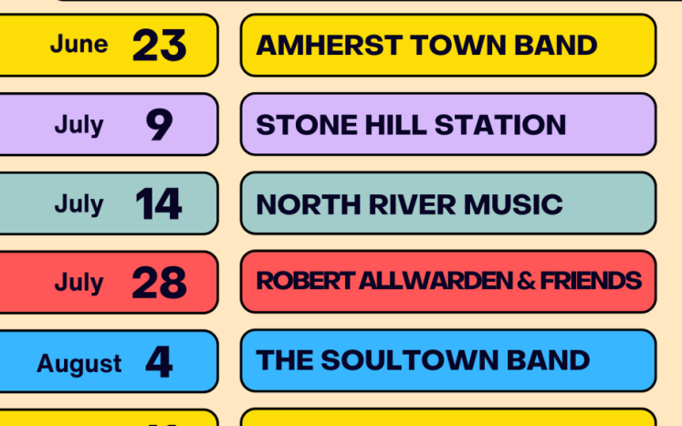 summer concert series poster