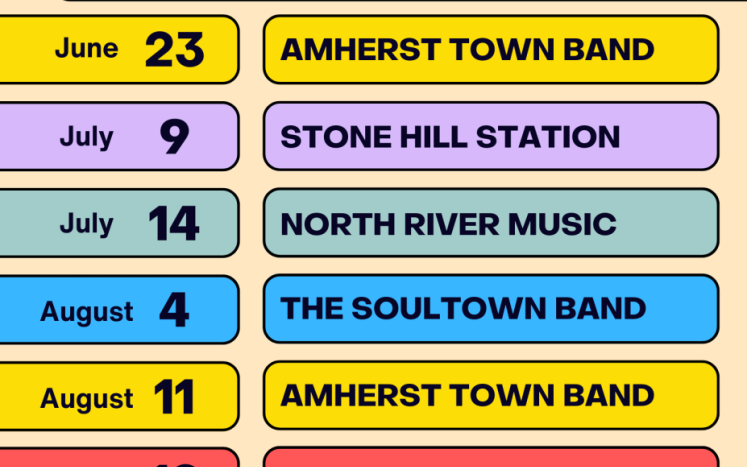 summer concert series poster